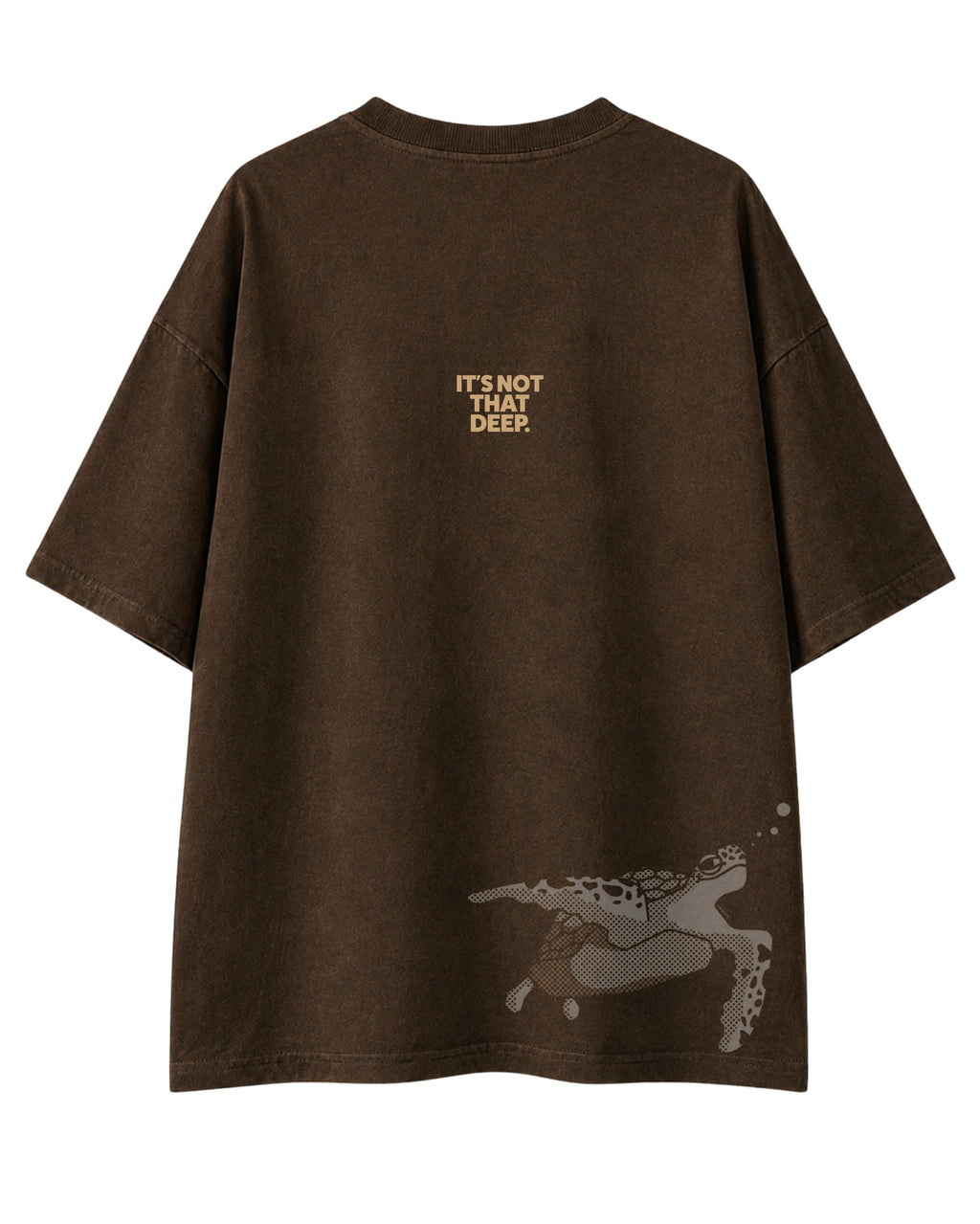 Its not that deep oversized T-shirt