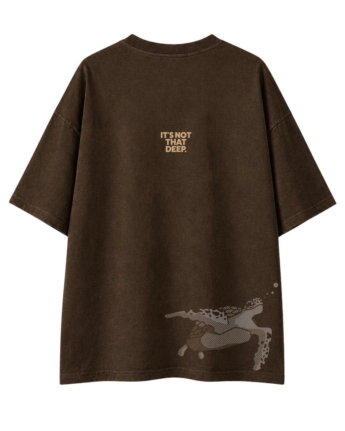 Its not that deep oversized T-shirt