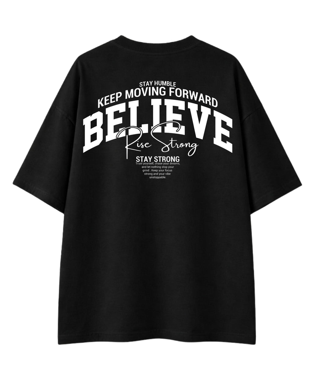 Moving forward oversized T-shirt