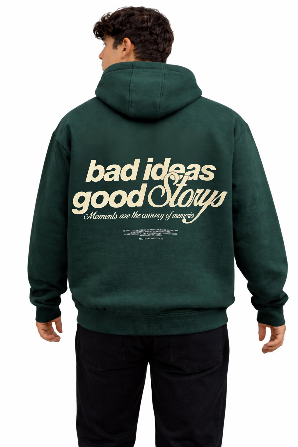 Bad Ideas good stories hoodie