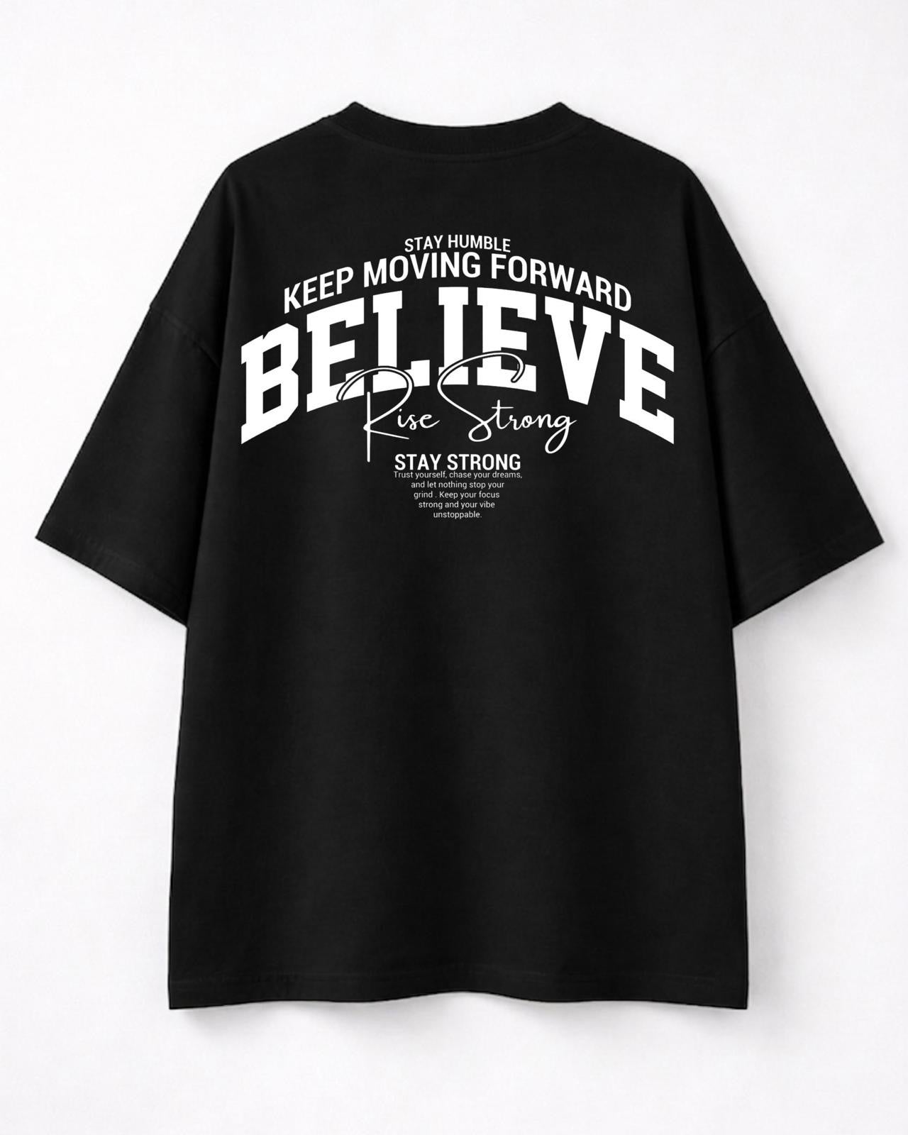 Moving forward oversized T-shirt