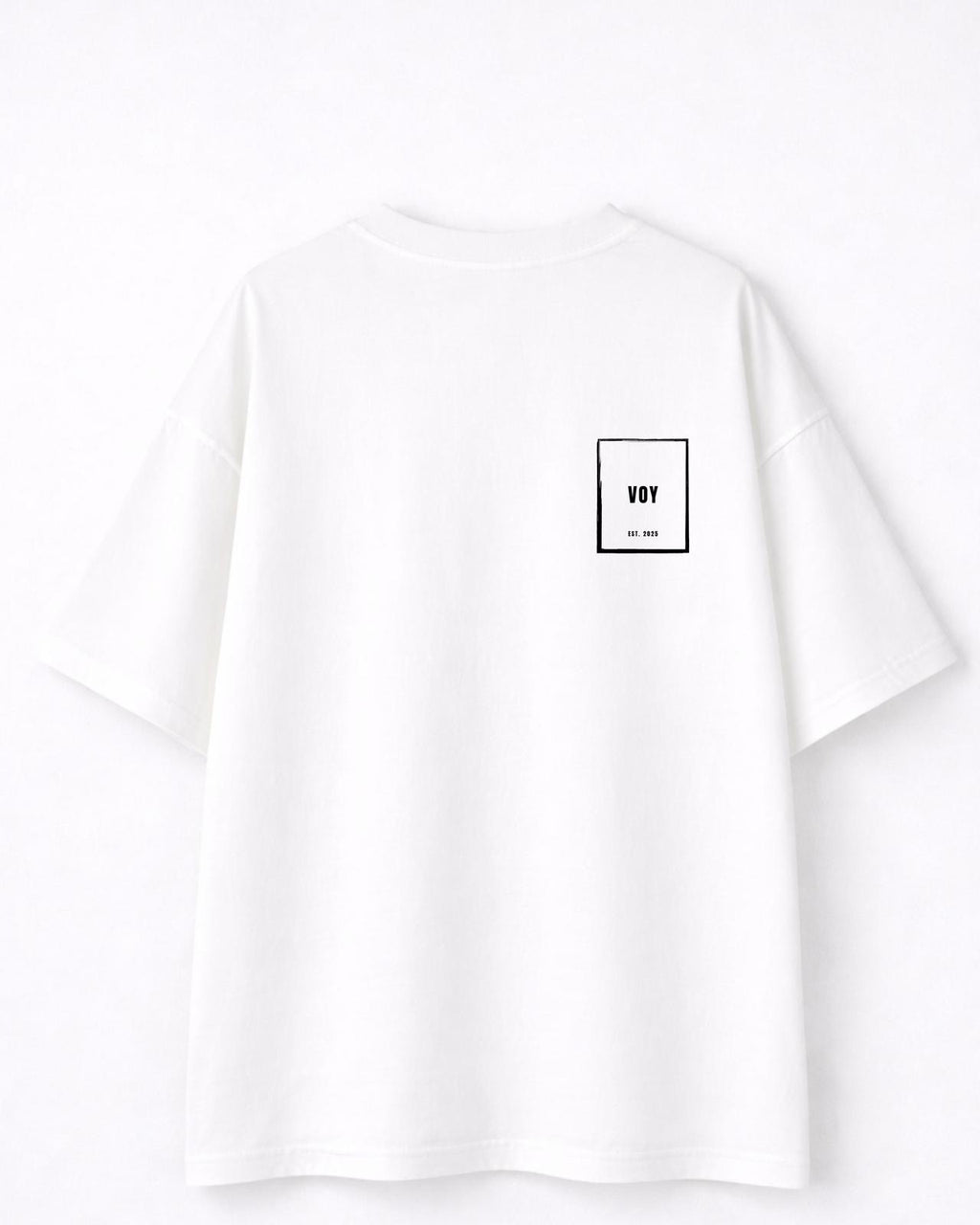 Think inside the box oversized T-shirt